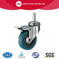 Grey Rubber Light Duty Caster